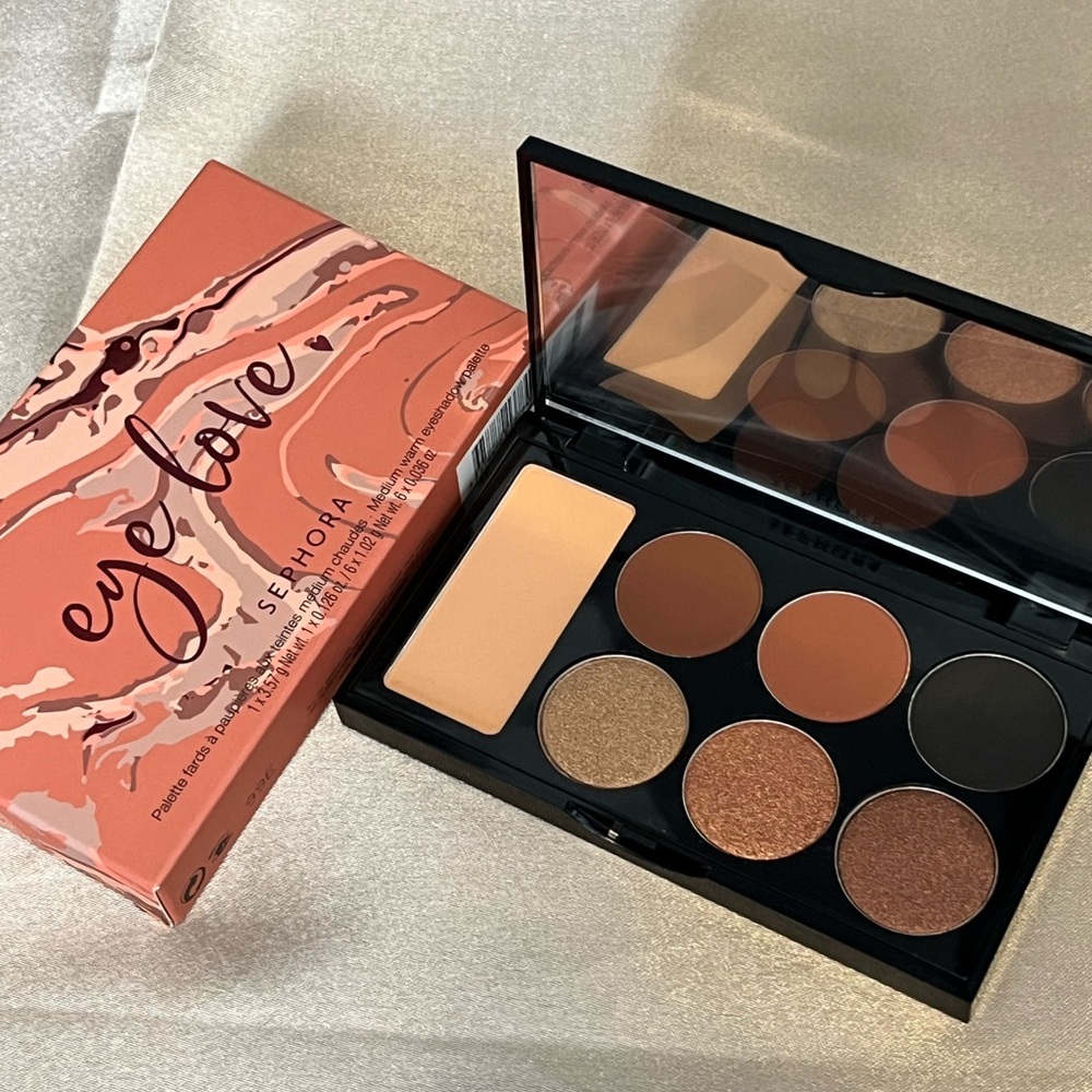 SEPHORA COLLECTION Eye Love Eyeshadow Palette: Medium Warm (BRAND NEW IN BOX)
